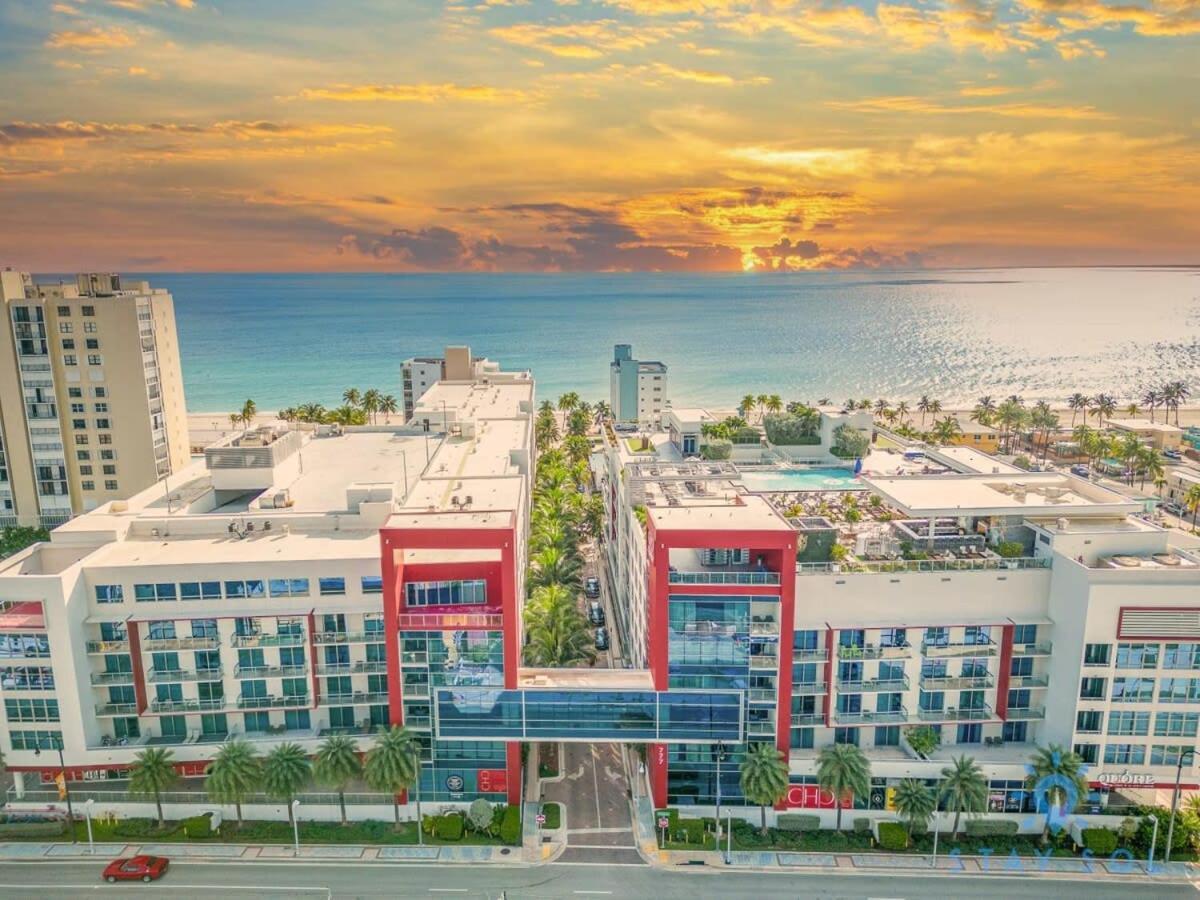 Hollywood Beach Broad-Walk - Pool - Gym & Hot Tub מראה חיצוני תמונה