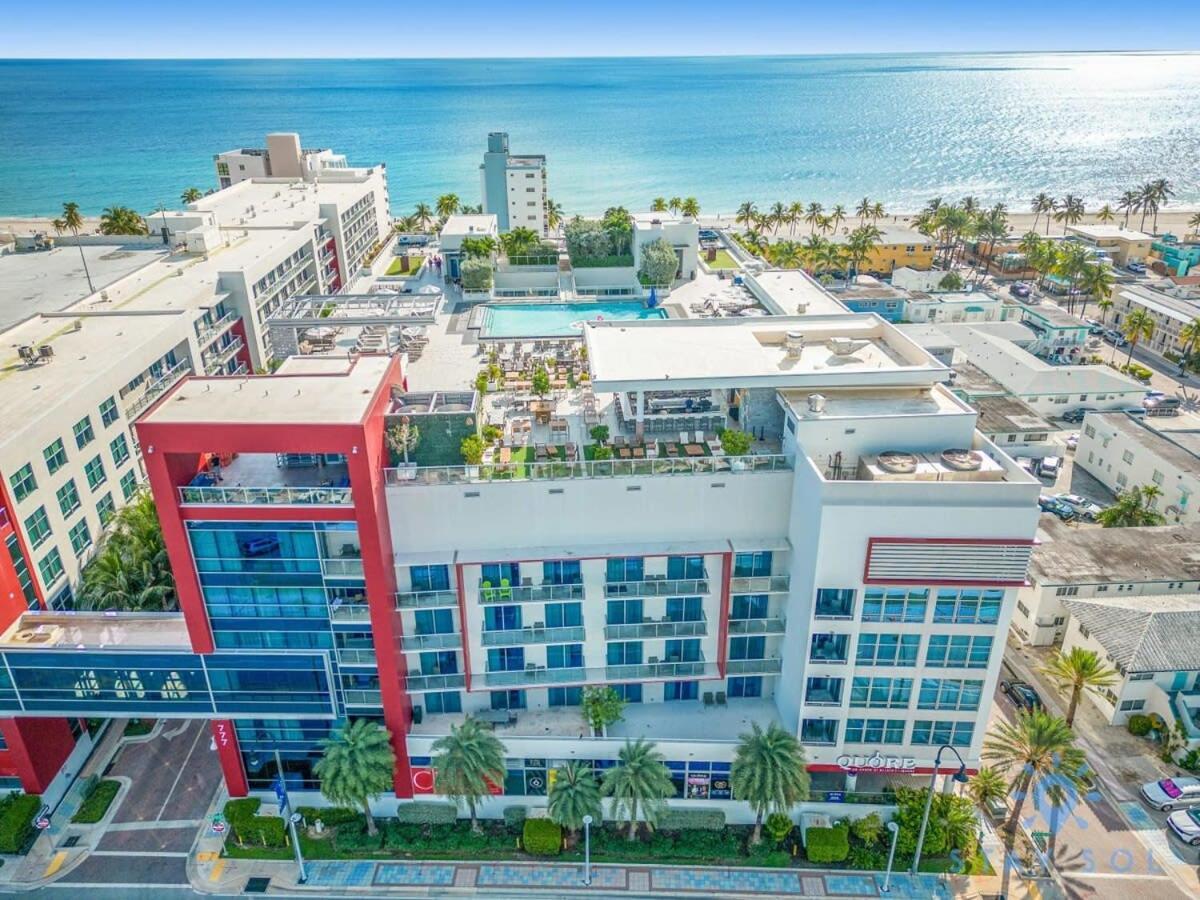 Hollywood Beach Broad-Walk - Pool - Gym & Hot Tub מראה חיצוני תמונה