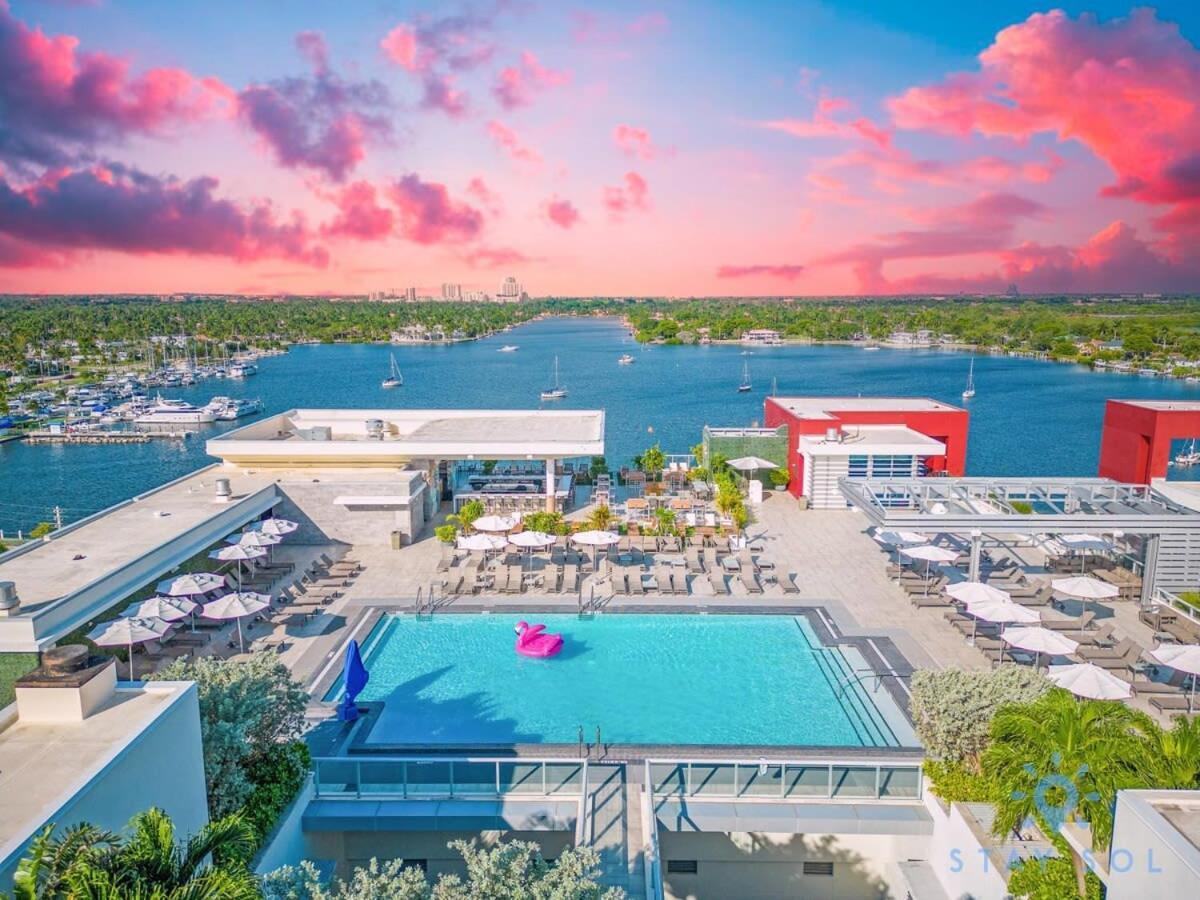 Hollywood Beach Broad-Walk - Pool - Gym & Hot Tub מראה חיצוני תמונה
